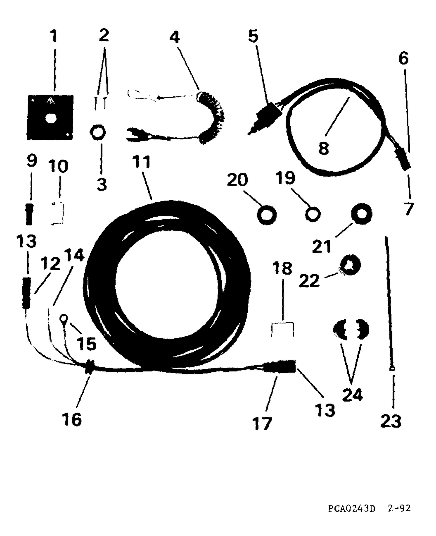 EMERGENCY IGNITION STOP SW. -- 6 THRU 55 MODELS DASH OR GUNWALE MOUNT
