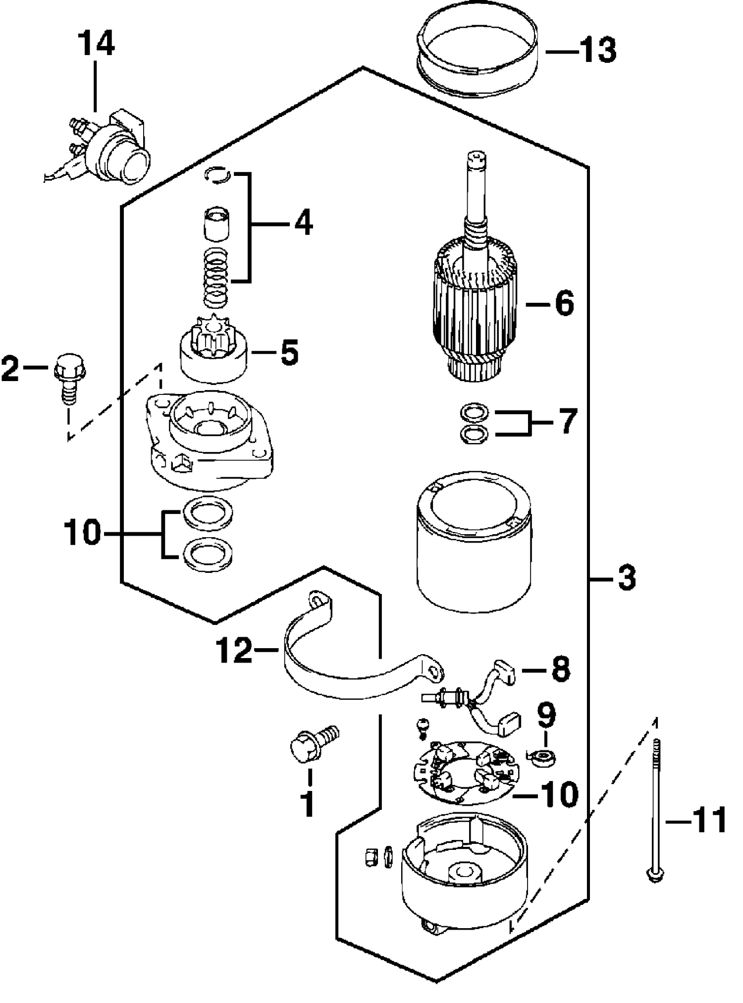 STARTER MOTOR