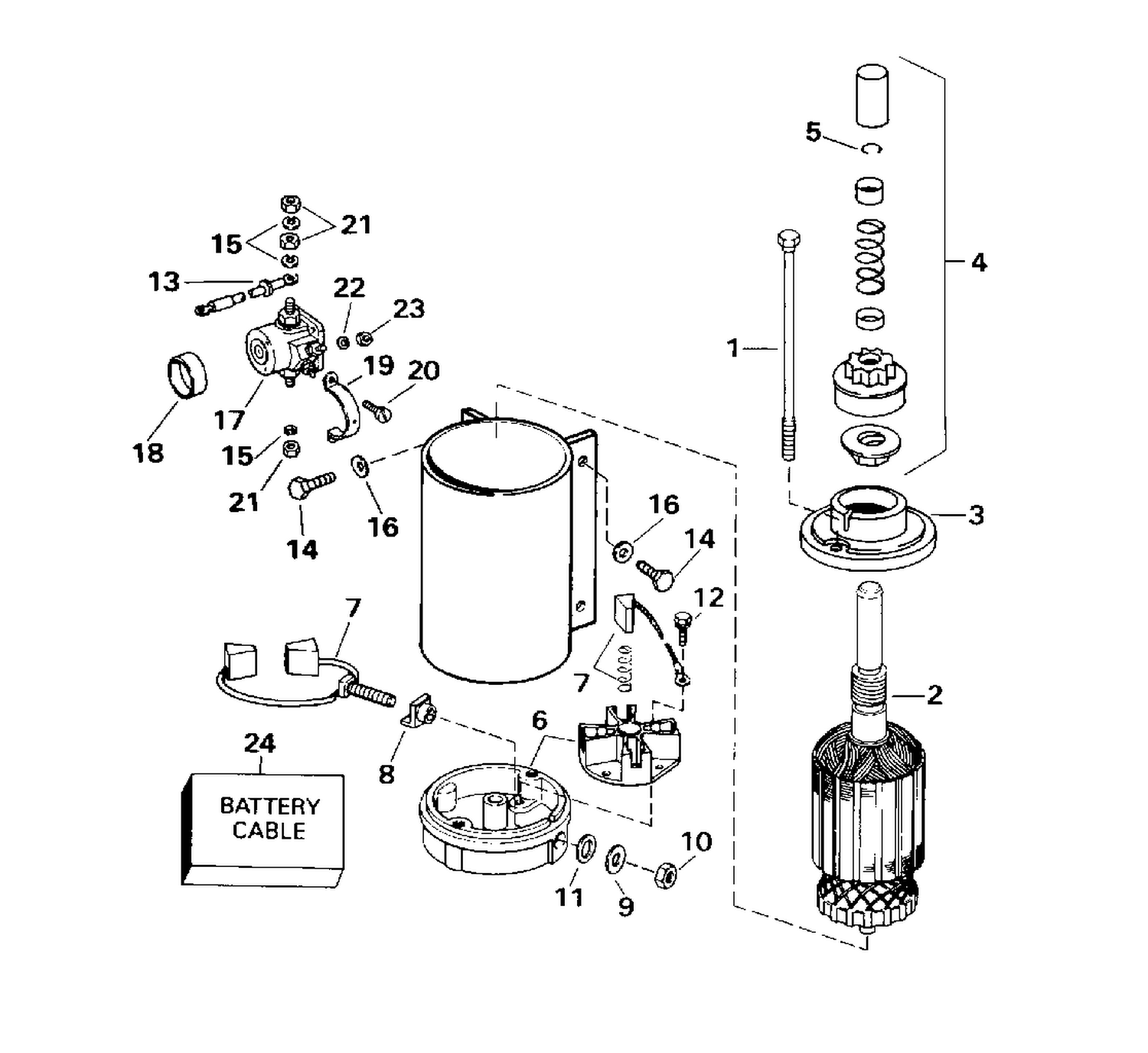 ELECTRIC STARTER & SOLENOID