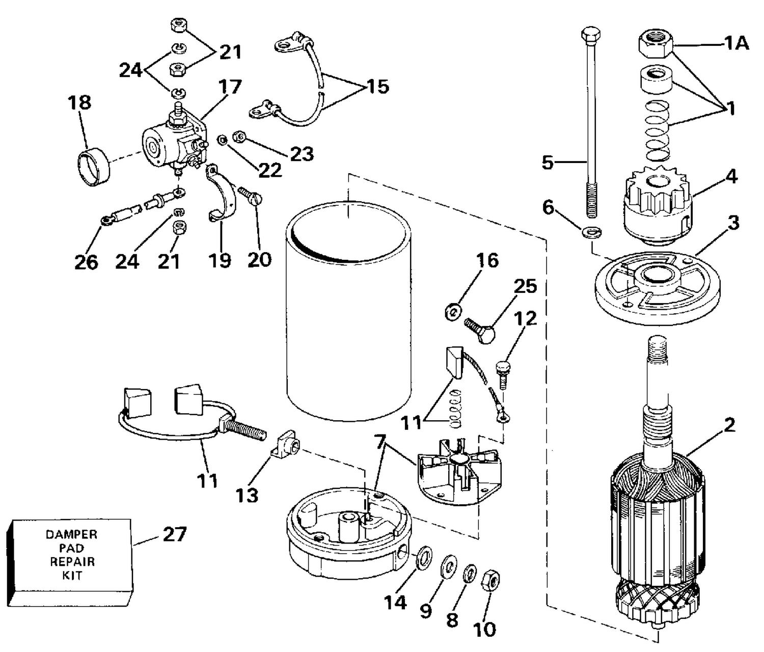 ELECTRIC STARTER AMERICAN BOSCH 17996-29-MO30SM