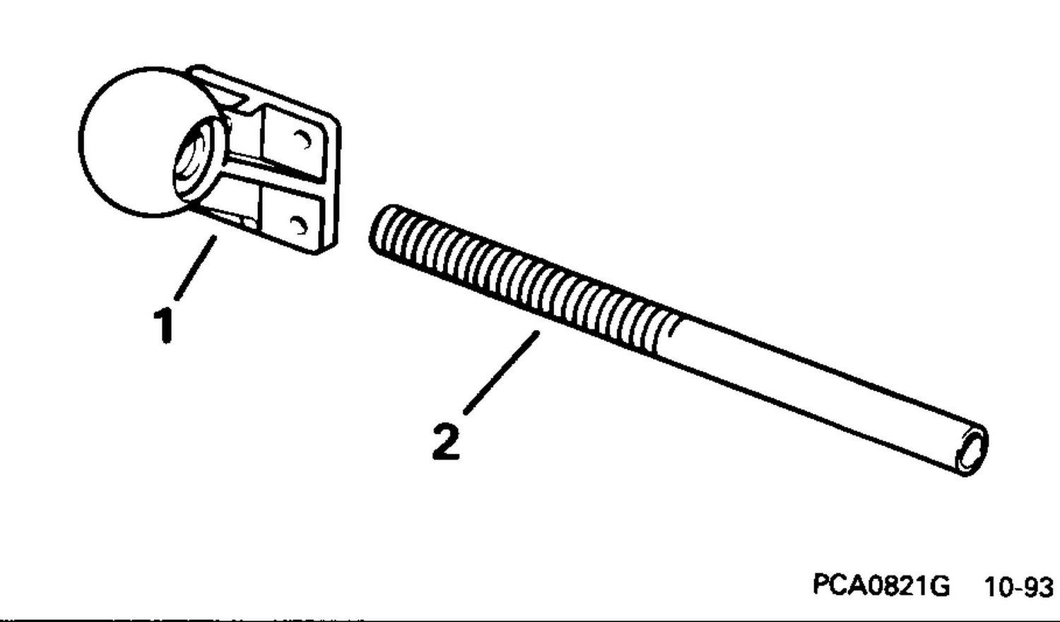 TRANSOM BRACKET KIT - 6 THRU 40
