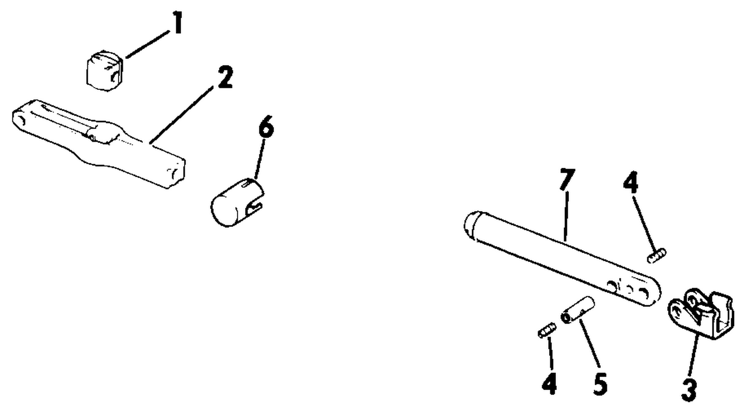 CABLE ADAPTER KIT - 2 & 4 LEVER - FOR LONG LIFE CABLES