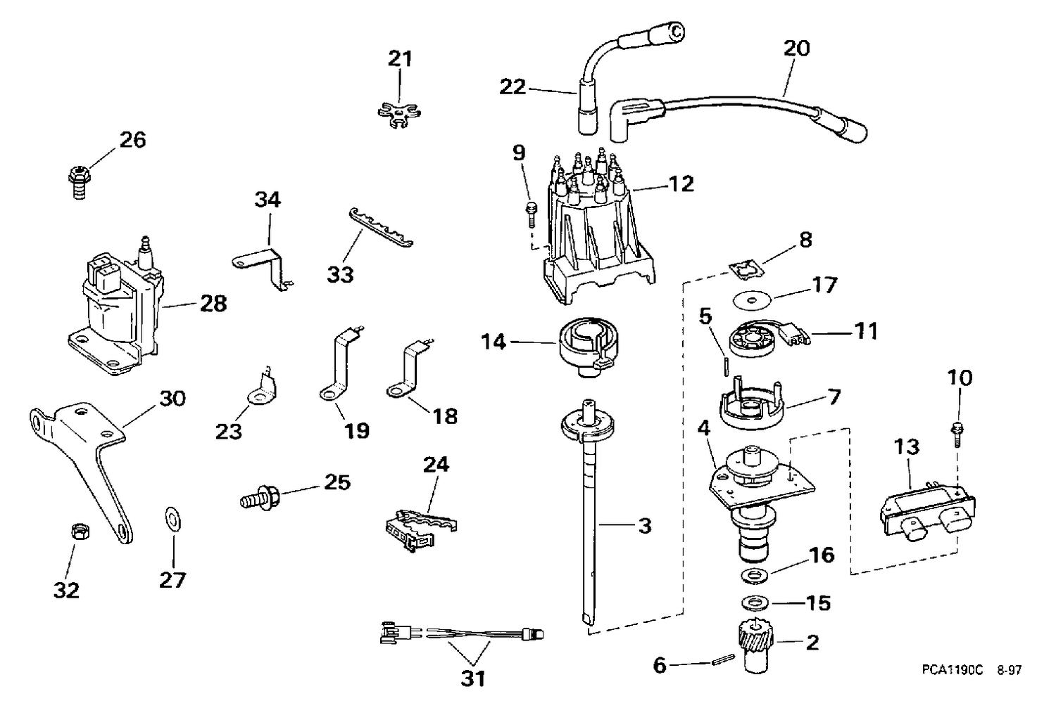 DISTRIBUTOR & IGNITION COIL