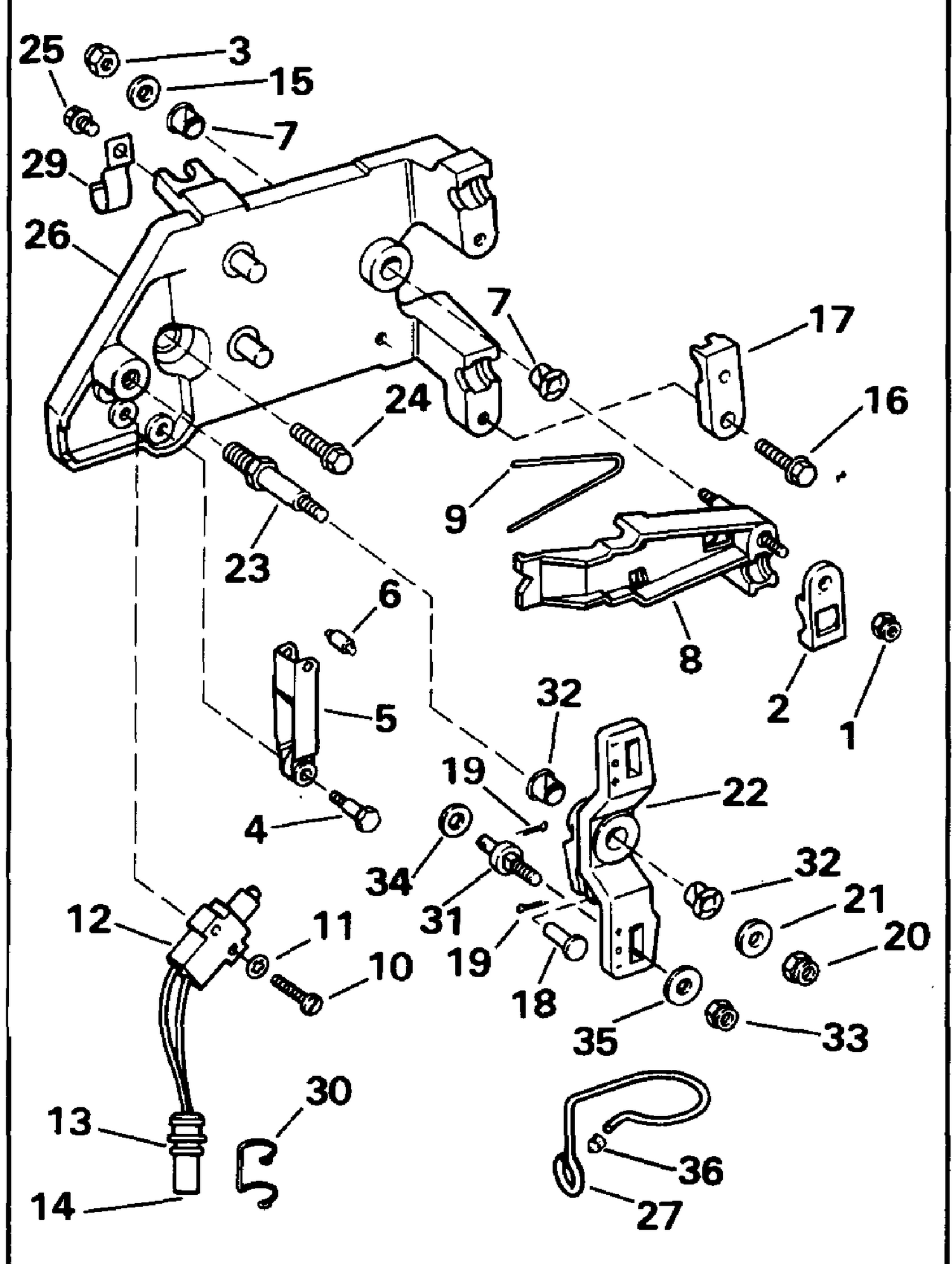 SHIFT LEVER & INTERRUPTER