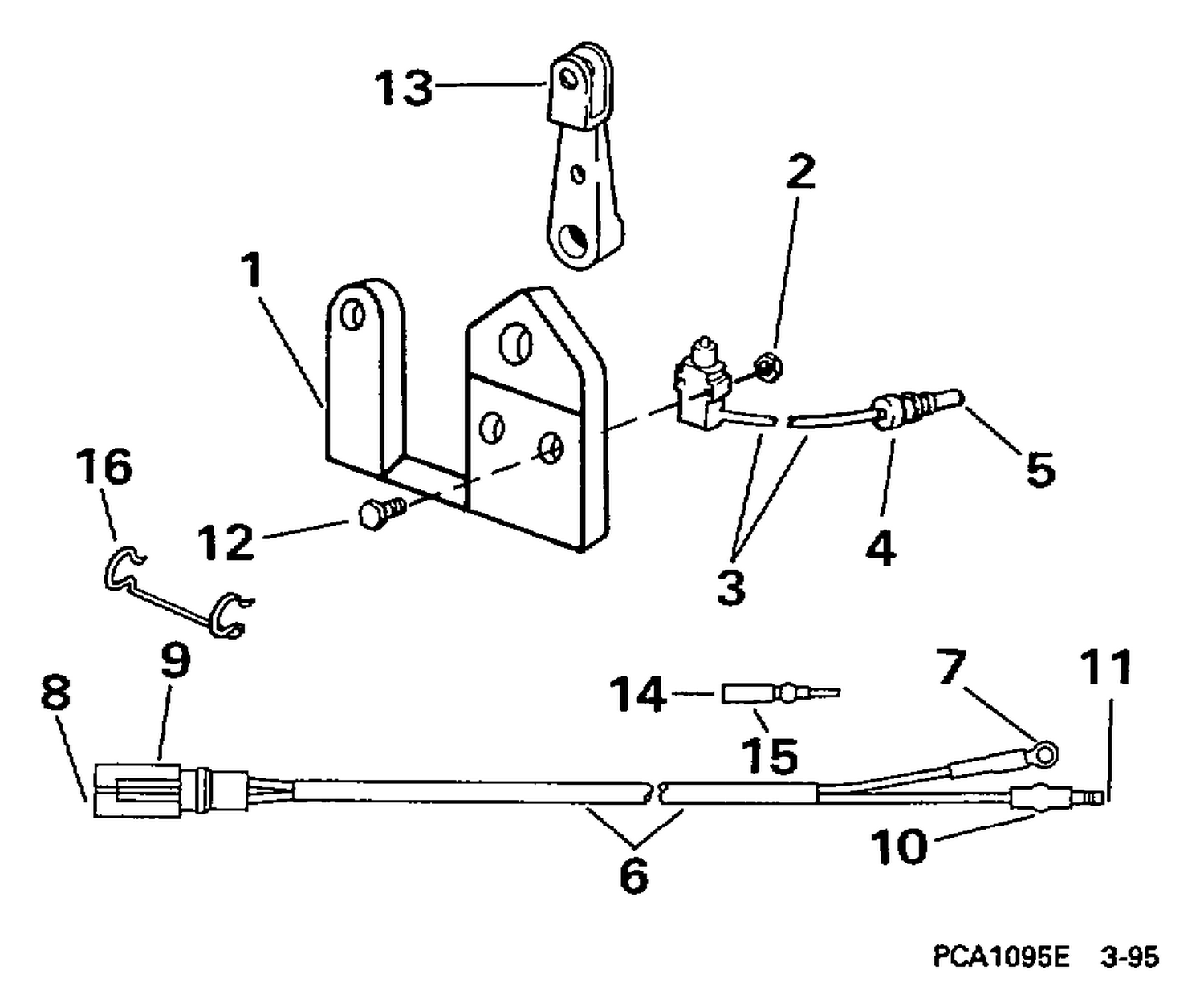 NEUTRAL START KIT - 9.9, 15 (2-STROKE)