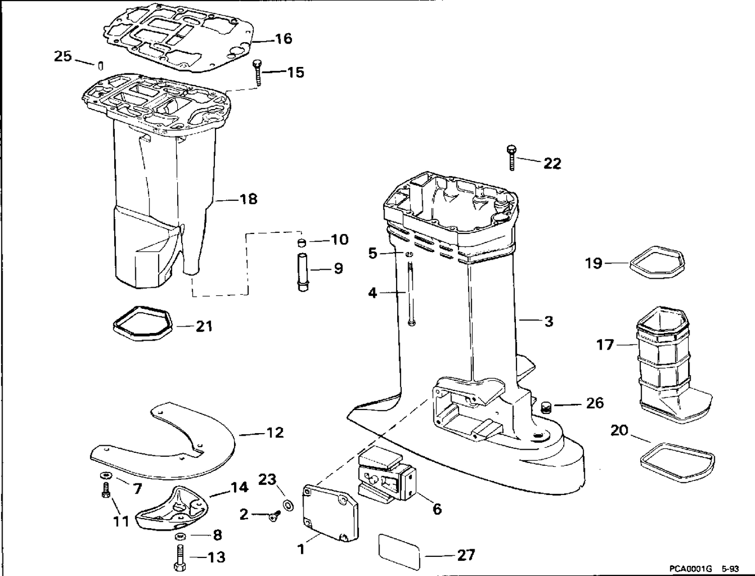 EXHAUST HOUSING