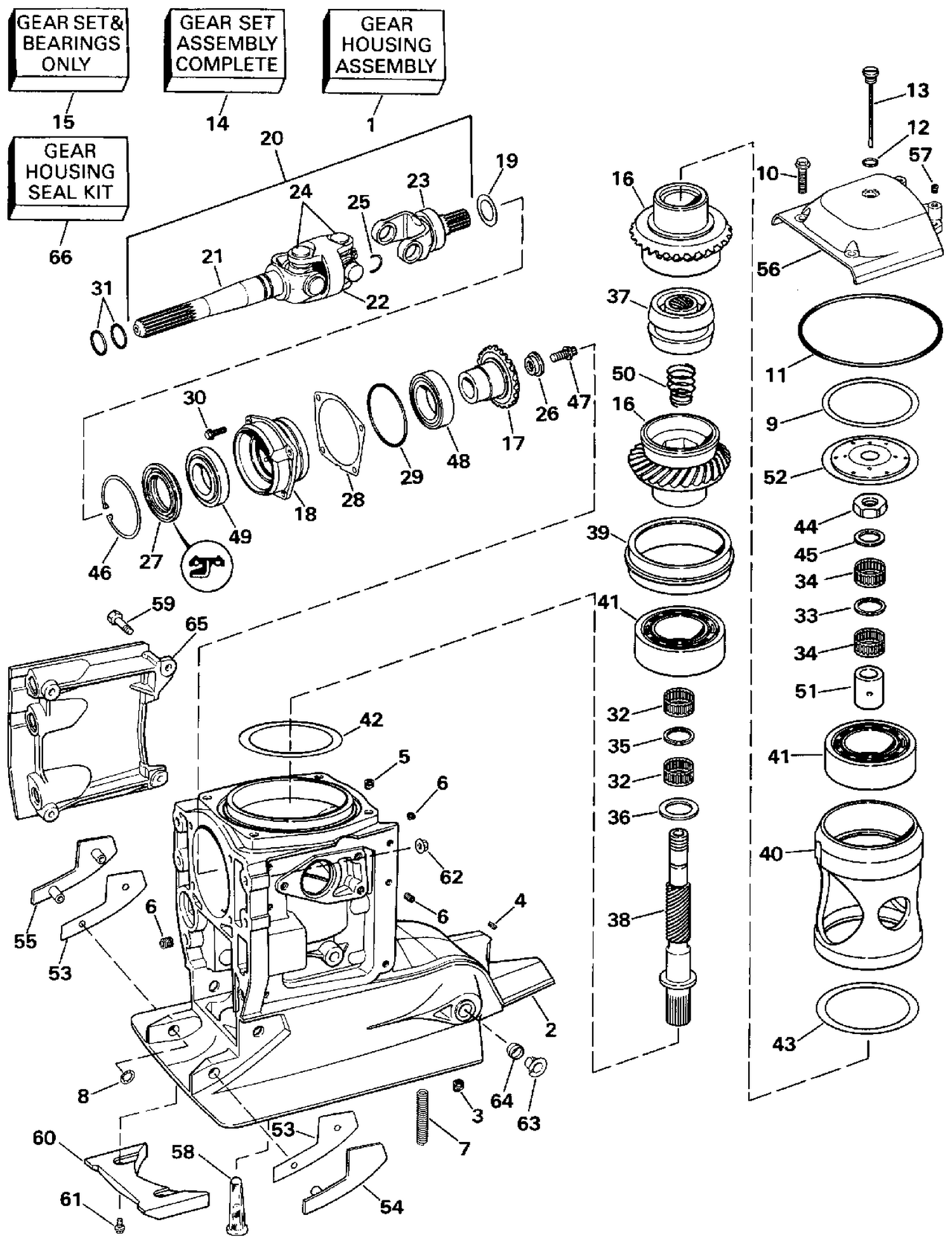 UPPER GEAR HOUSING
