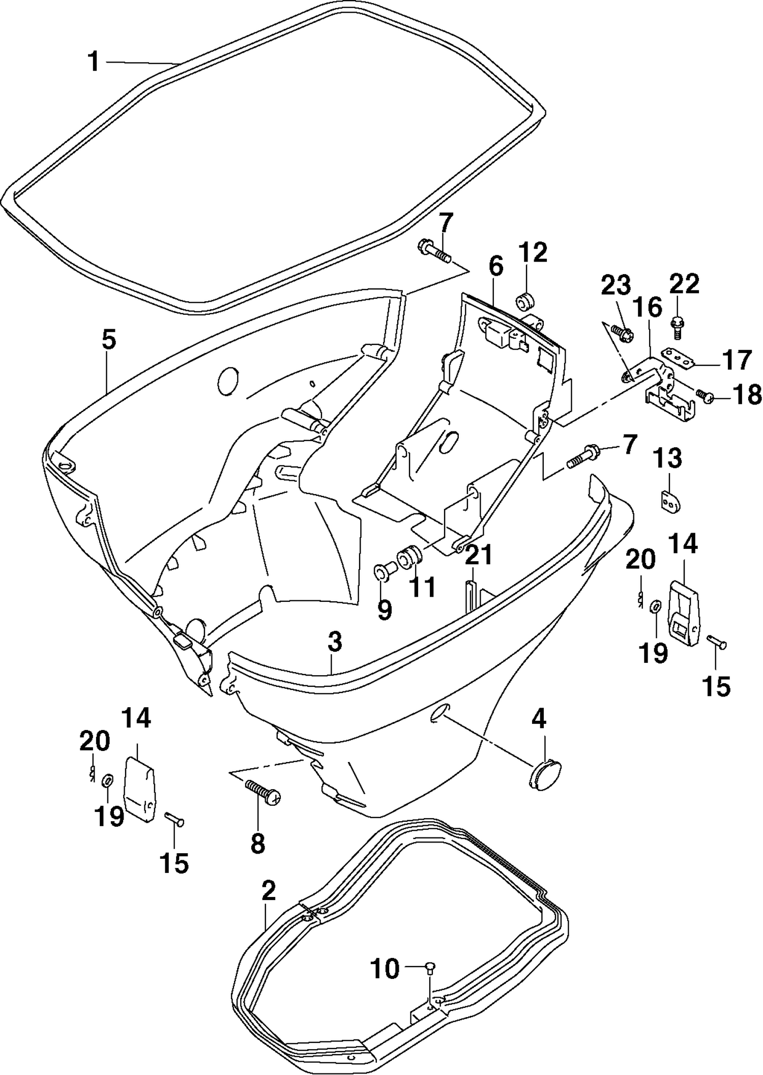 LOWER ENGINE COVER