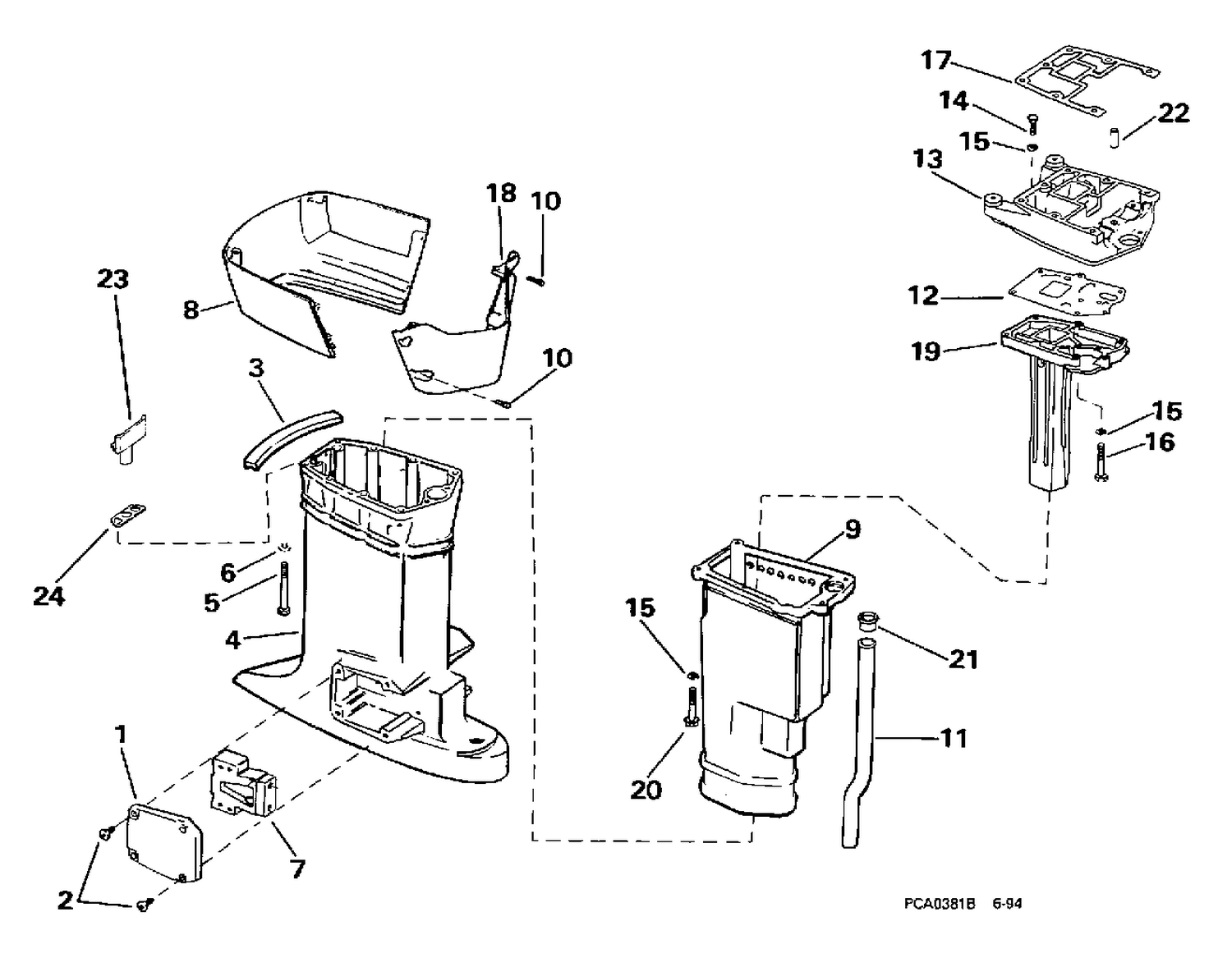 EXHAUST HOUSING