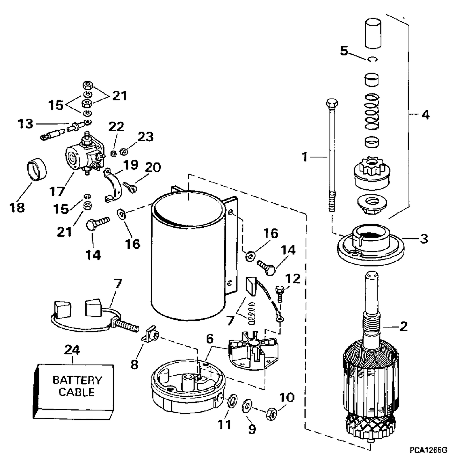 ELECTRIC STARTER & SOLENOID