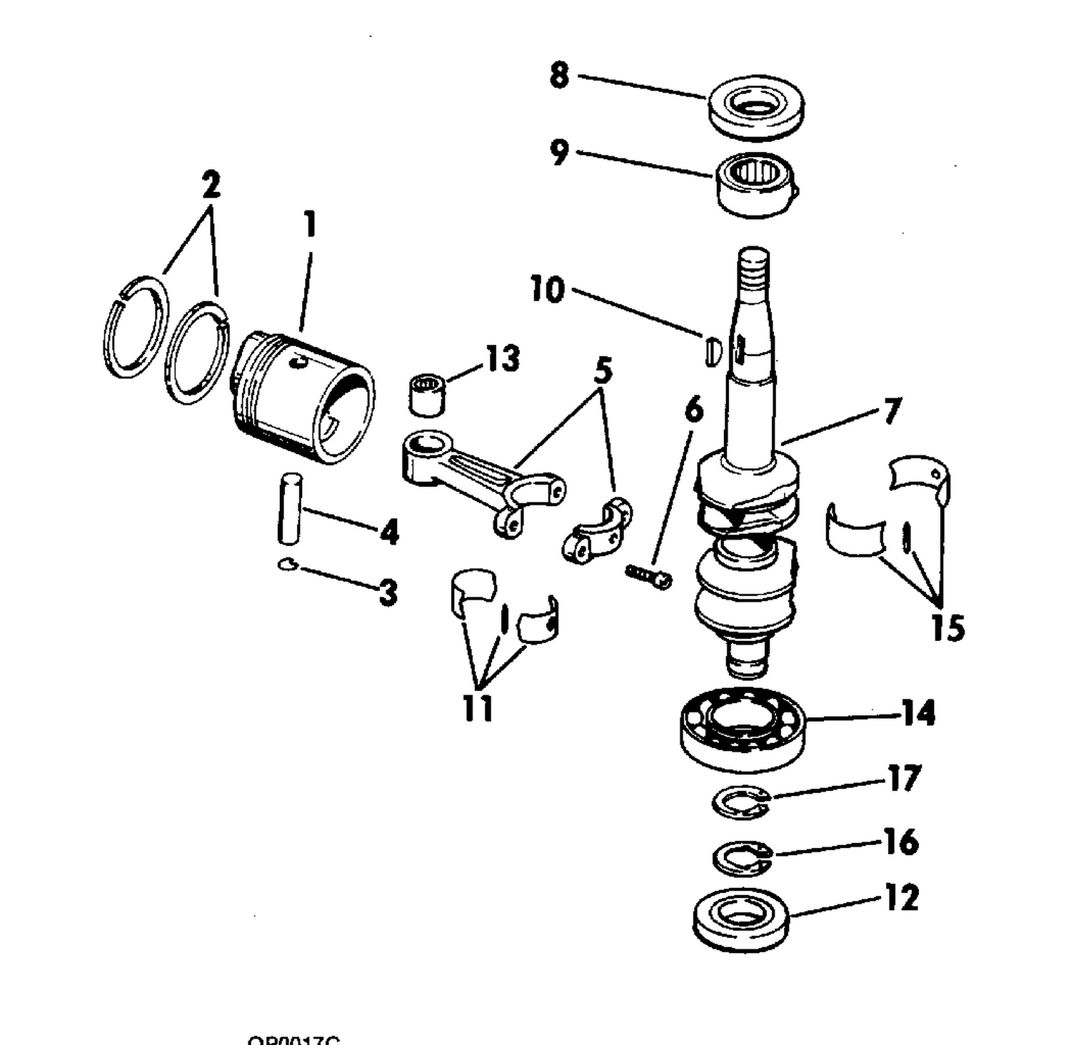 CRANKSHAFT & PISTON