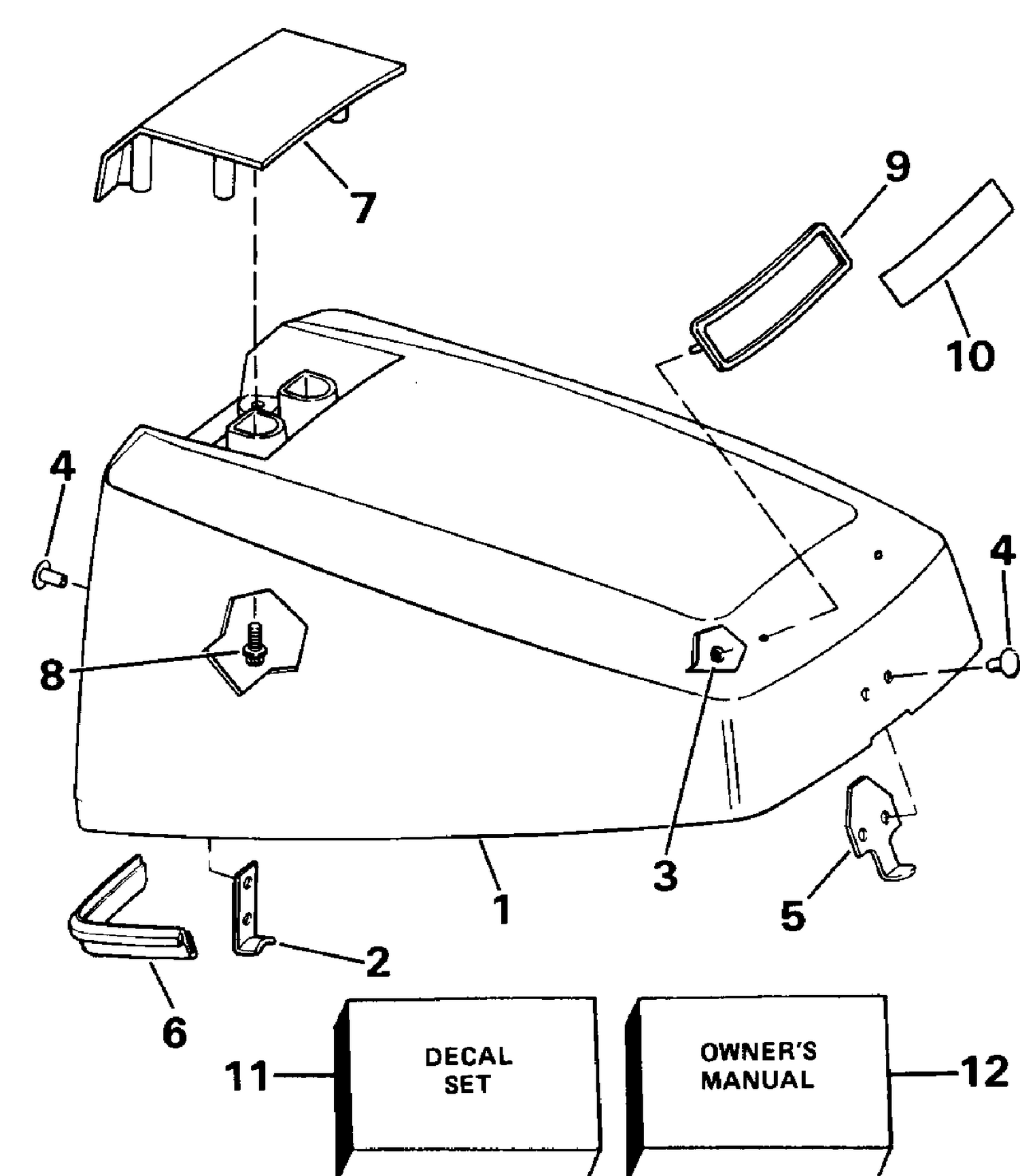ENGINE COVER - JOHNSON