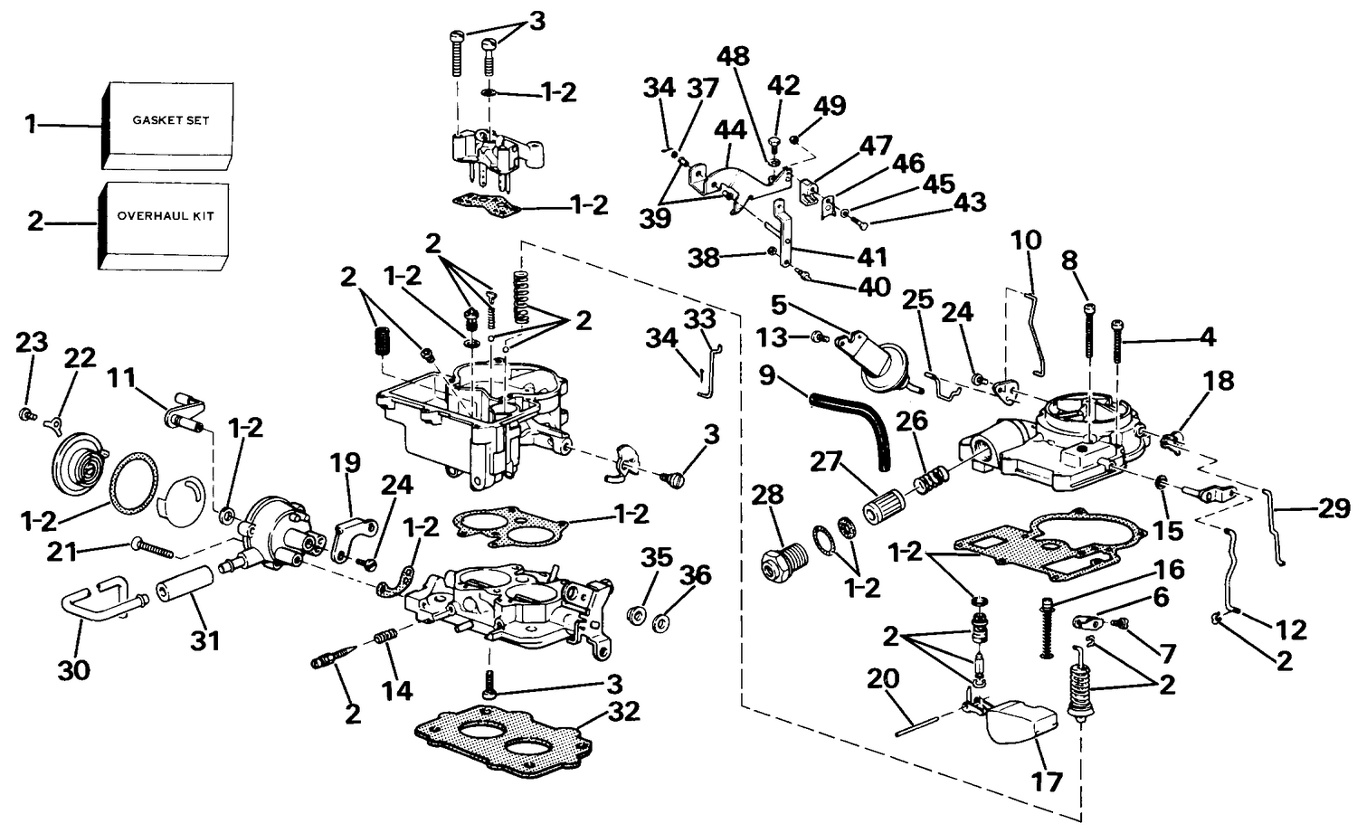 CARBURETOR GROUP - 2V
