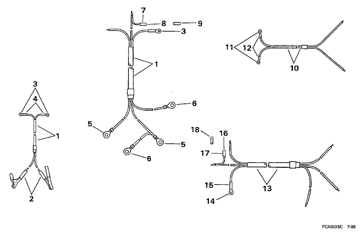 BATTERY CABLE/HAND STEERING