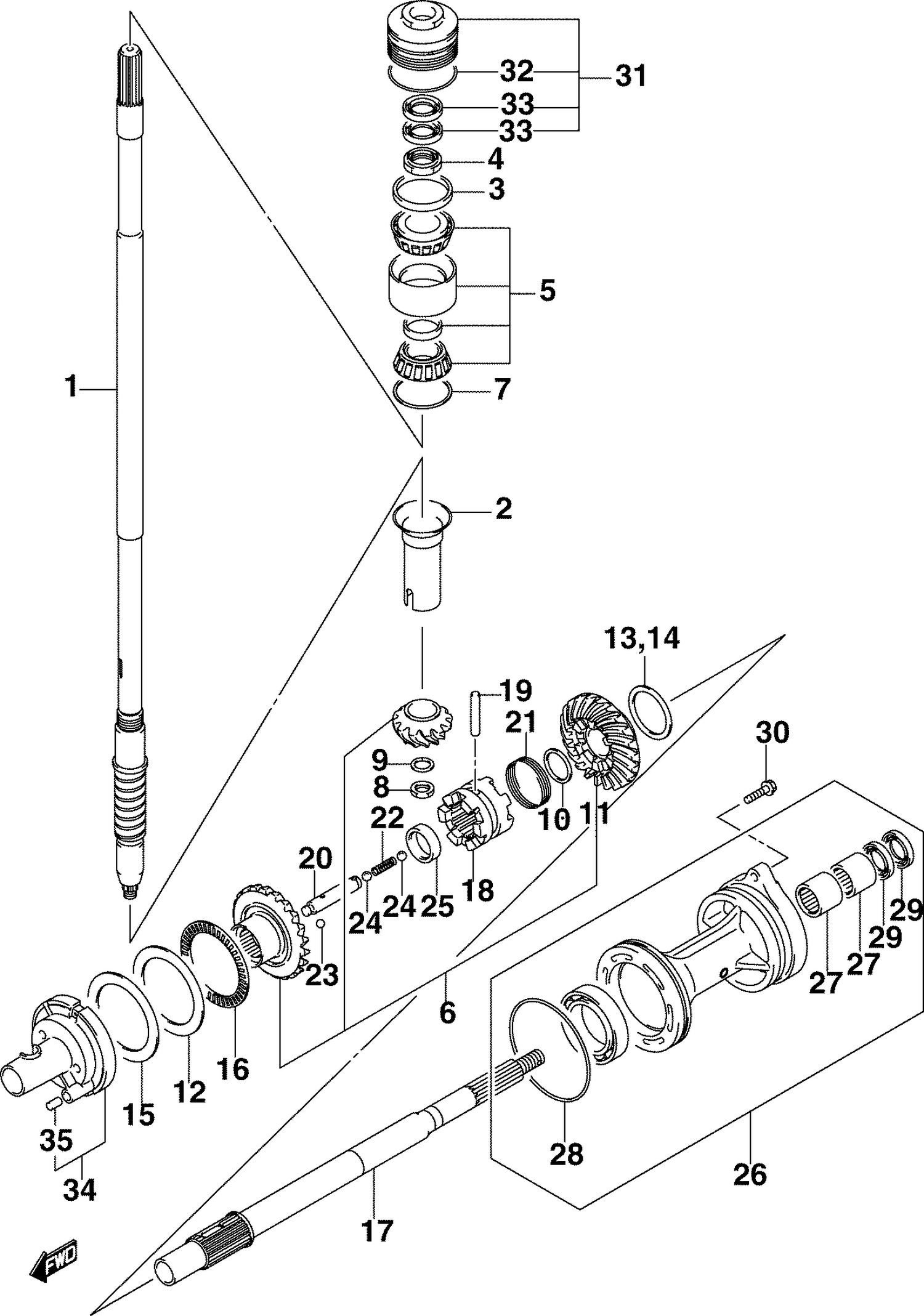 Assembly diagram