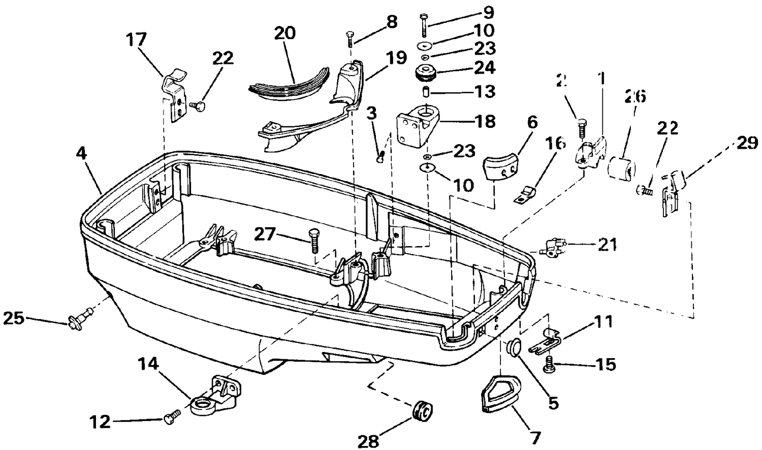LOWER ENGINE COVER