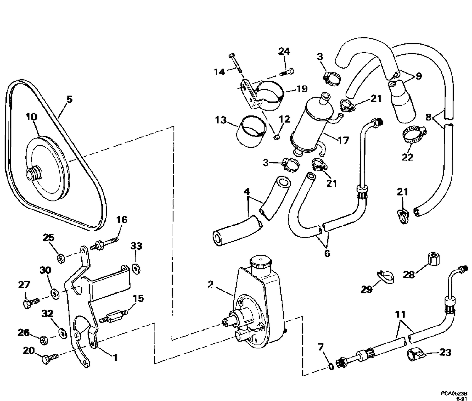 POWER STEERING PUMP