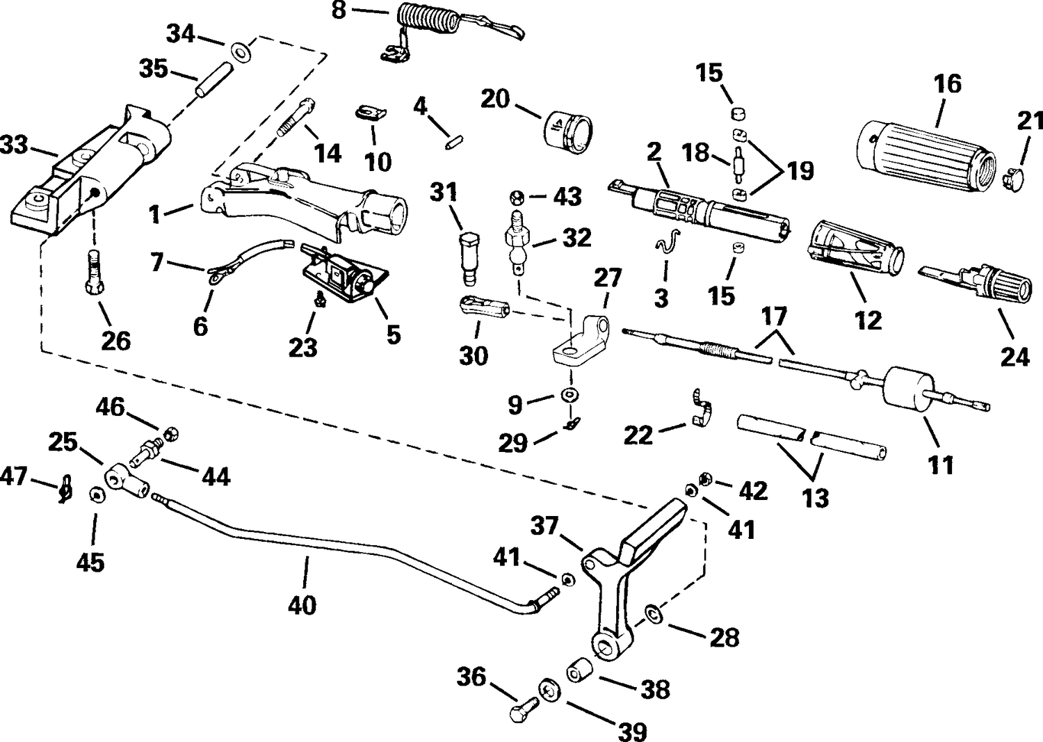 STEERING & SHIFT HANDLE