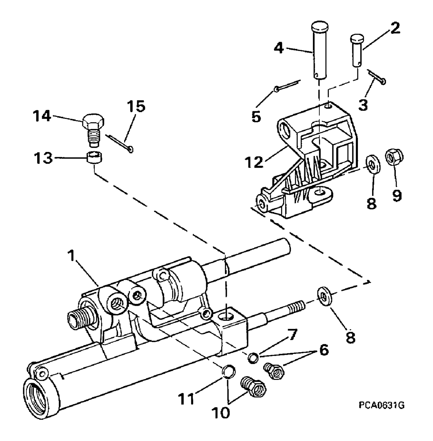 POWER STEERING CYLINDER