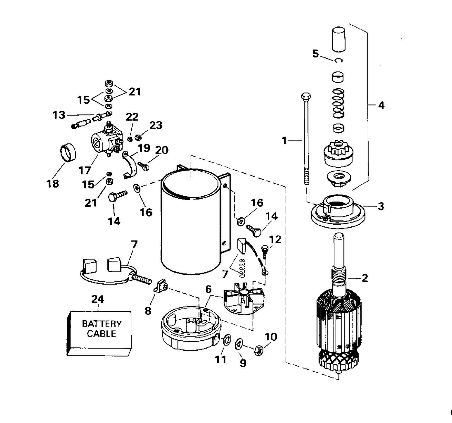 ELECTRIC STARTER & SOLENOID