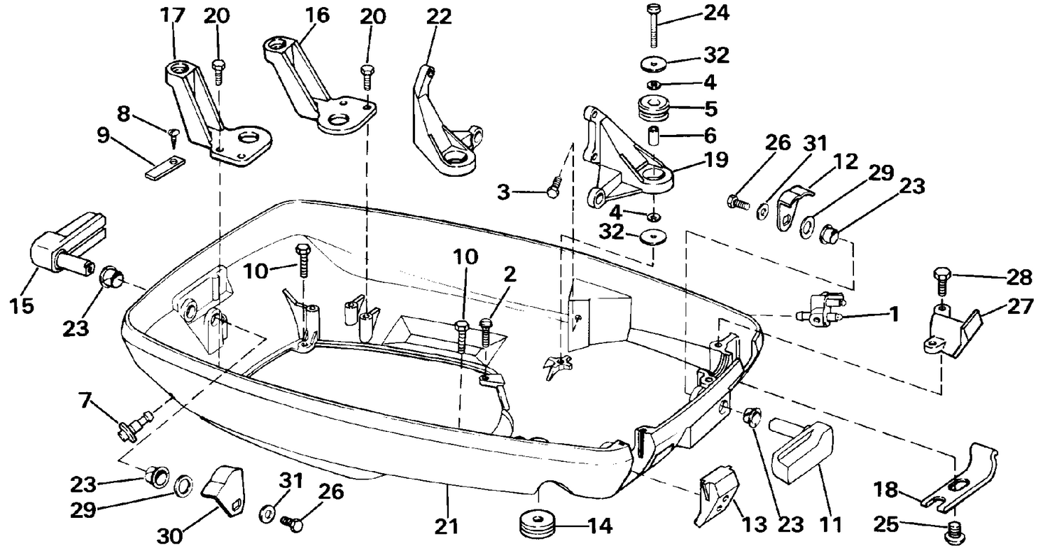LOWER ENGINE COVER