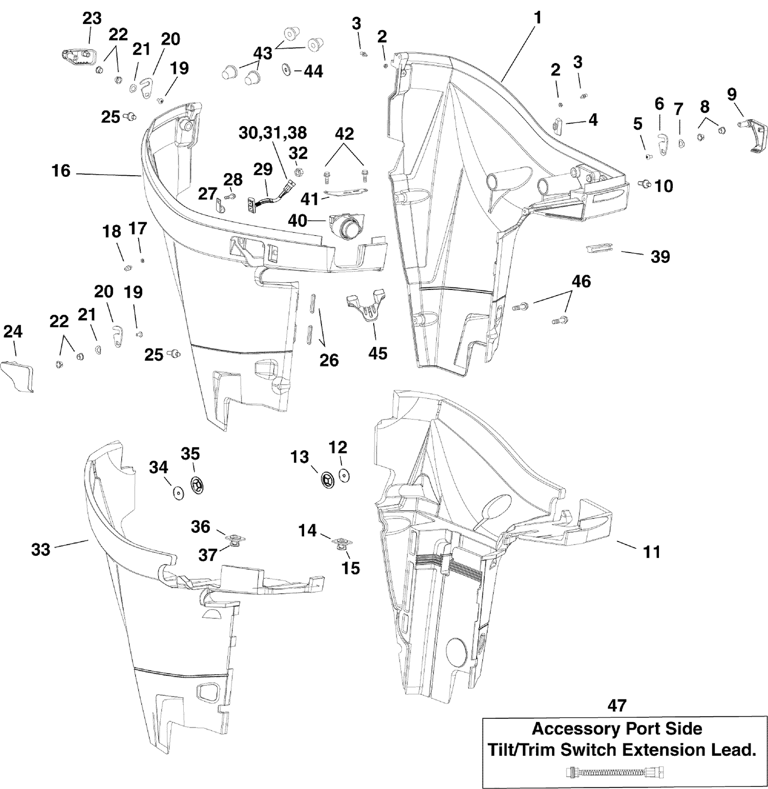 LOWER ENGINE COVER
