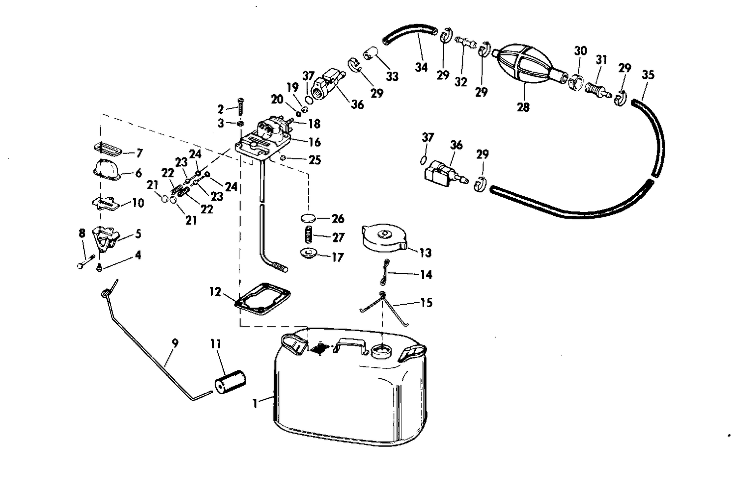 FUEL TANK - 6 GAL