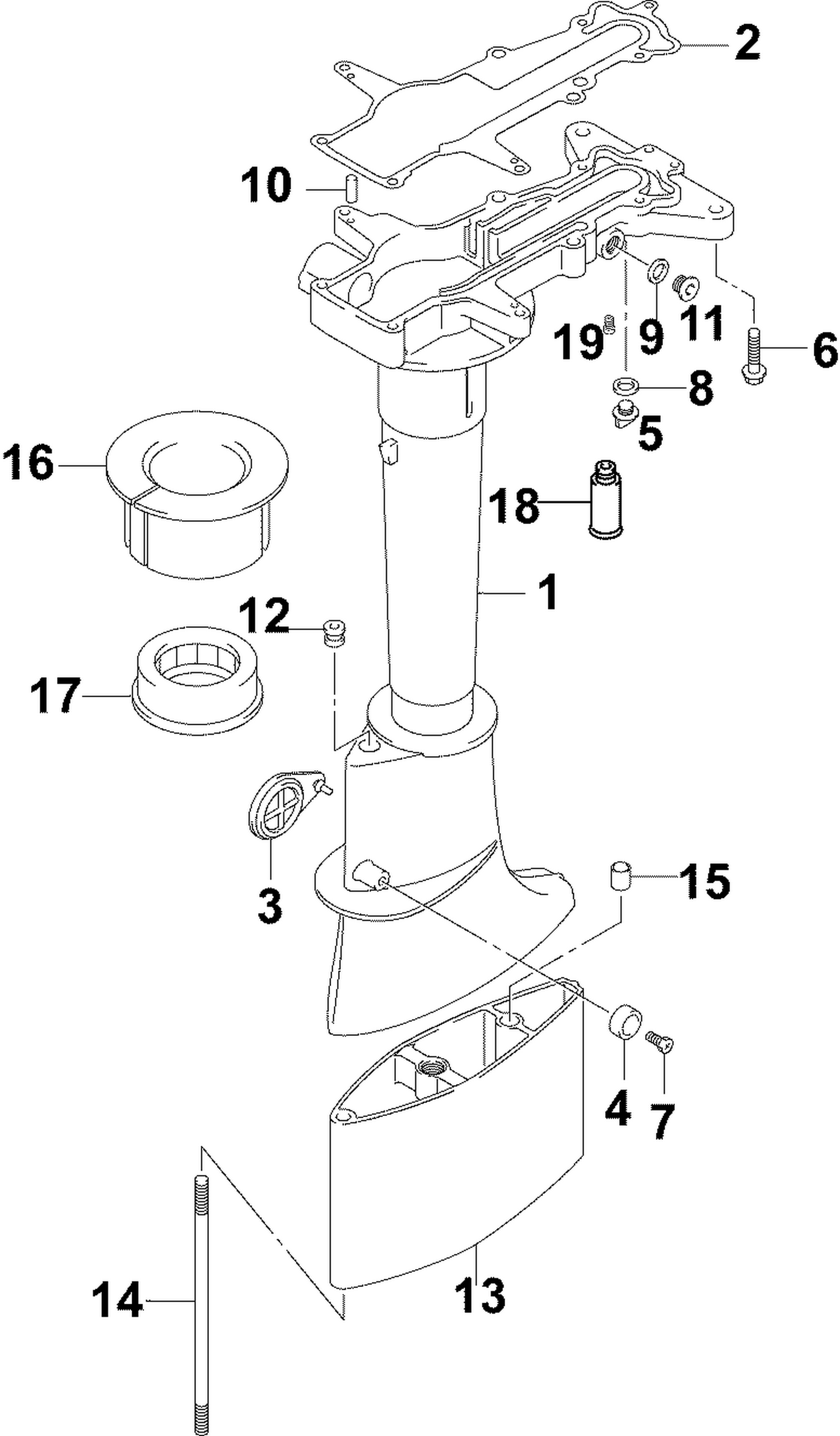DRIVESHAFT HOUSING