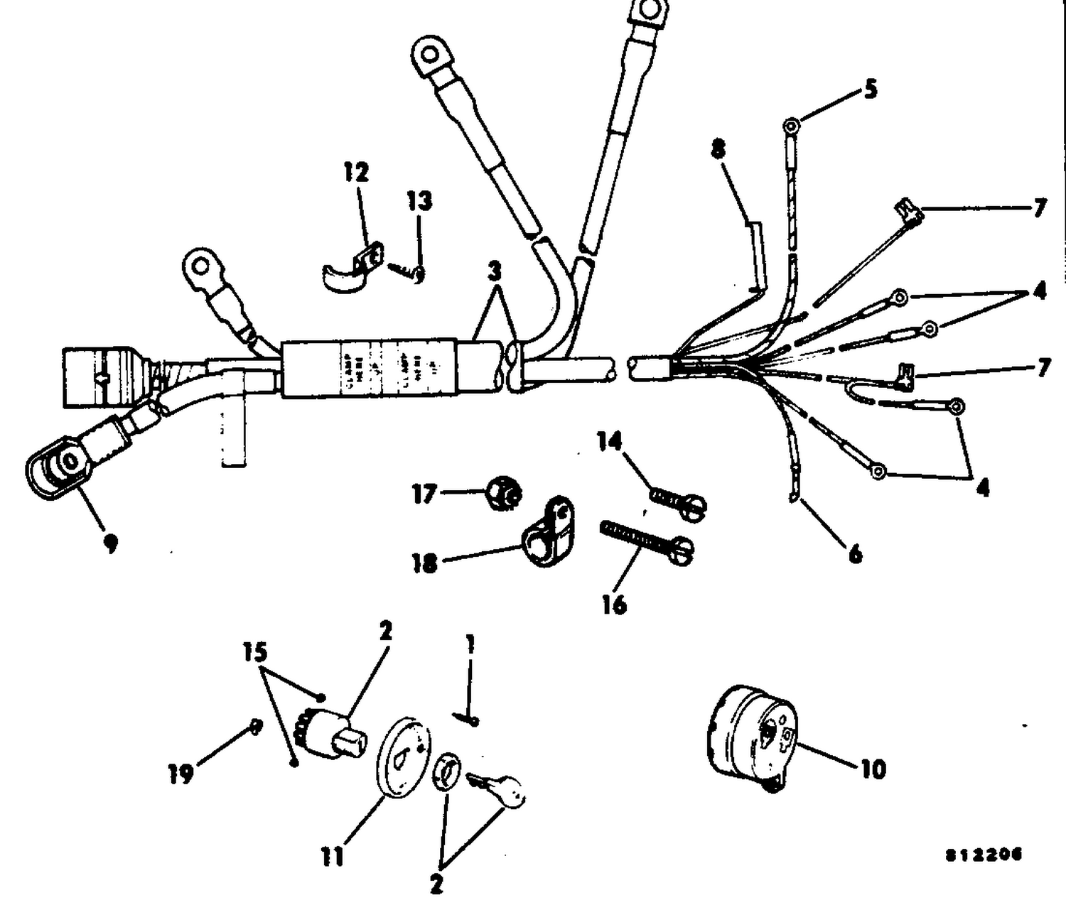 WIRING KIT - SINGLE LEVER CONTROLS 60 THRU 235