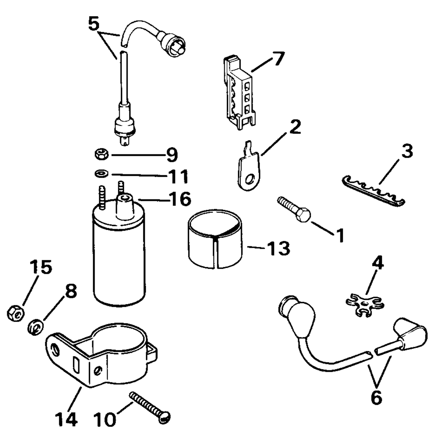 IGNITION COIL & LEADS - 5.7 LITRE