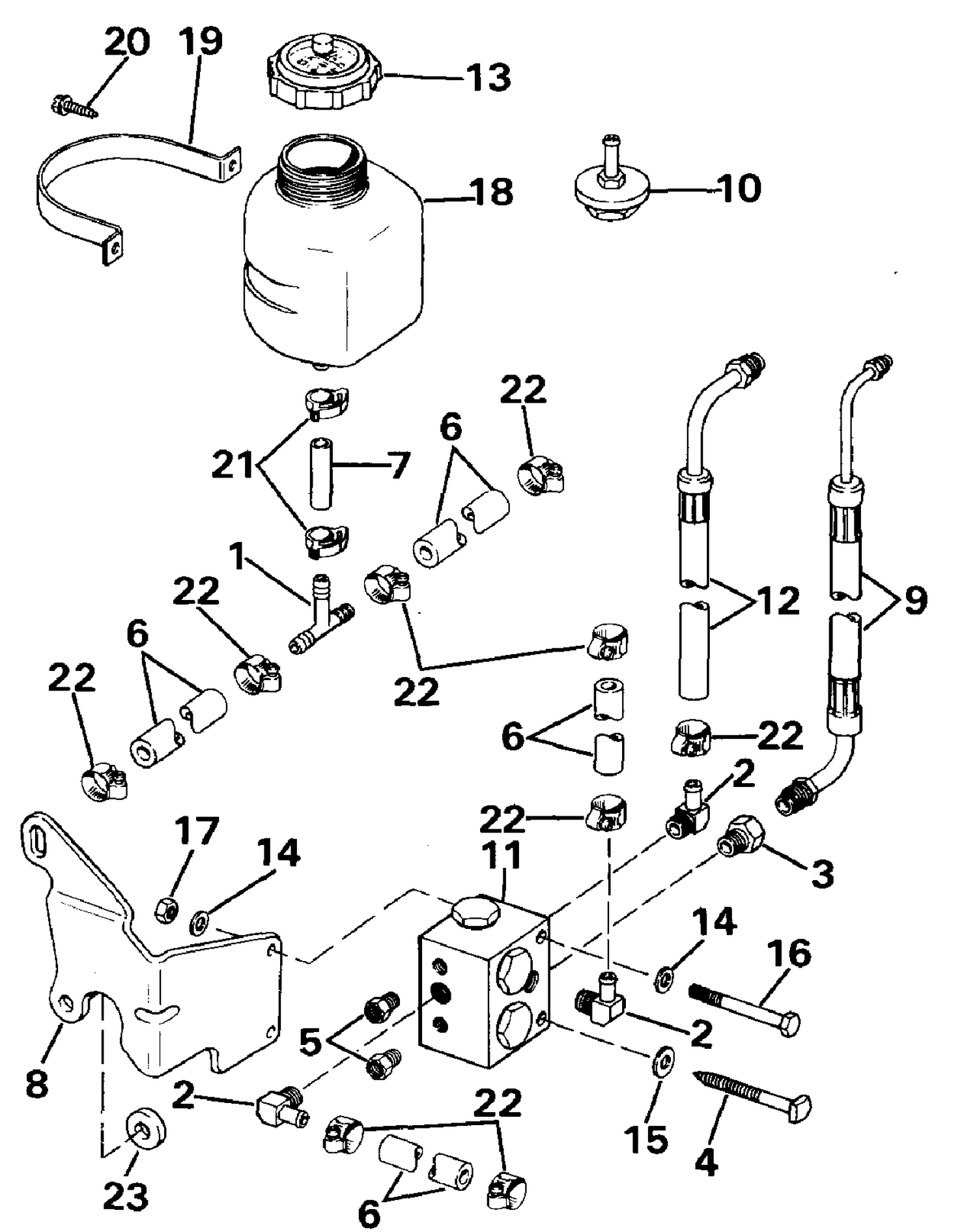 PRIORITY VALVE KIT - DUAL ENGINE