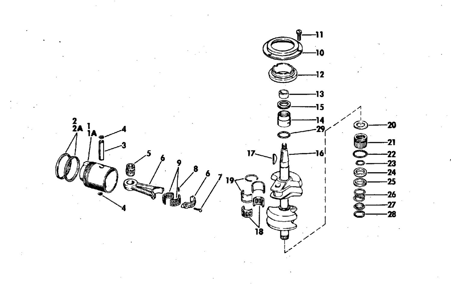 CRANKSHAFT & PISTON