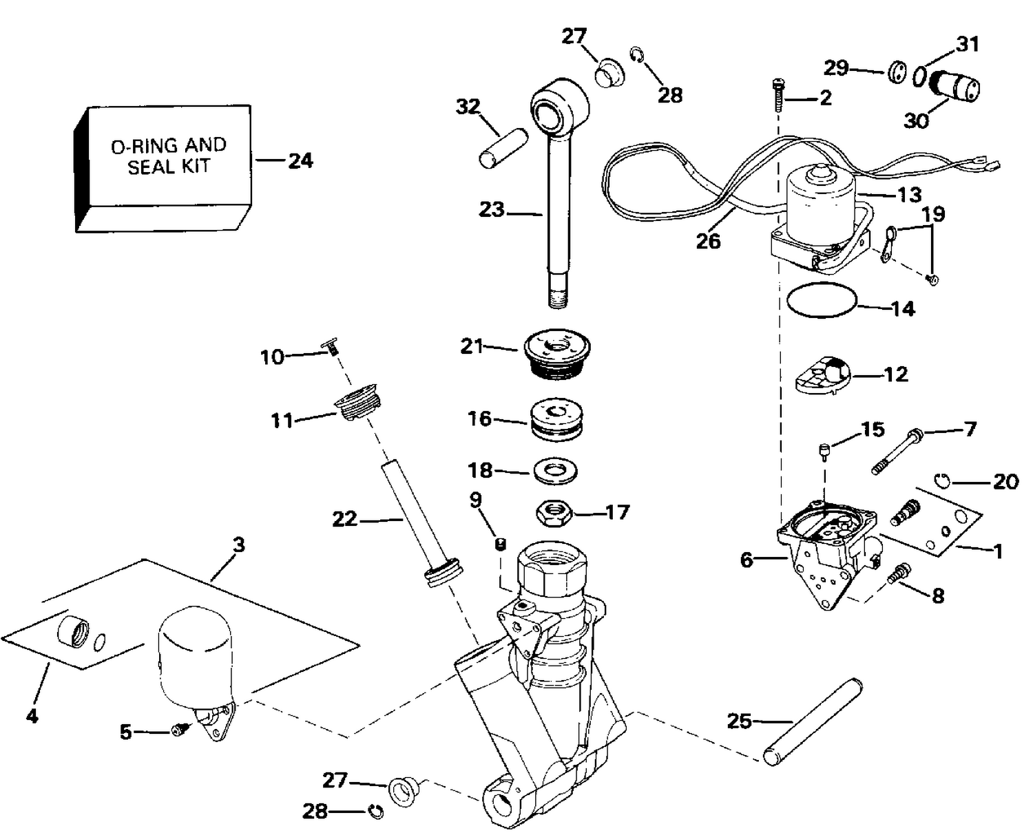 POWER TRIM/TILT HYDRAULIC ASSEMBLY