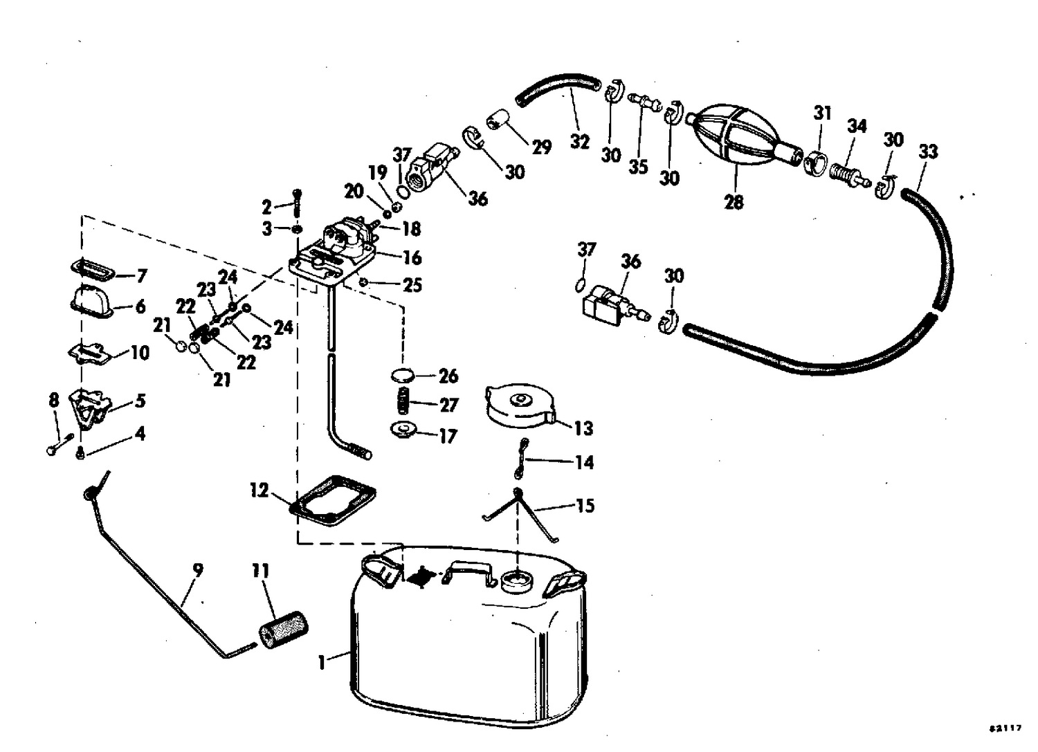 FUEL TANK - 6 GALLON