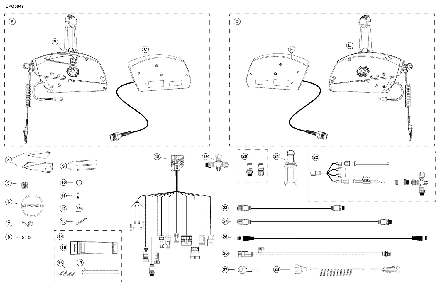 DIGITAL SURFACE SIDE MOUNT, Retro-Fit Kit