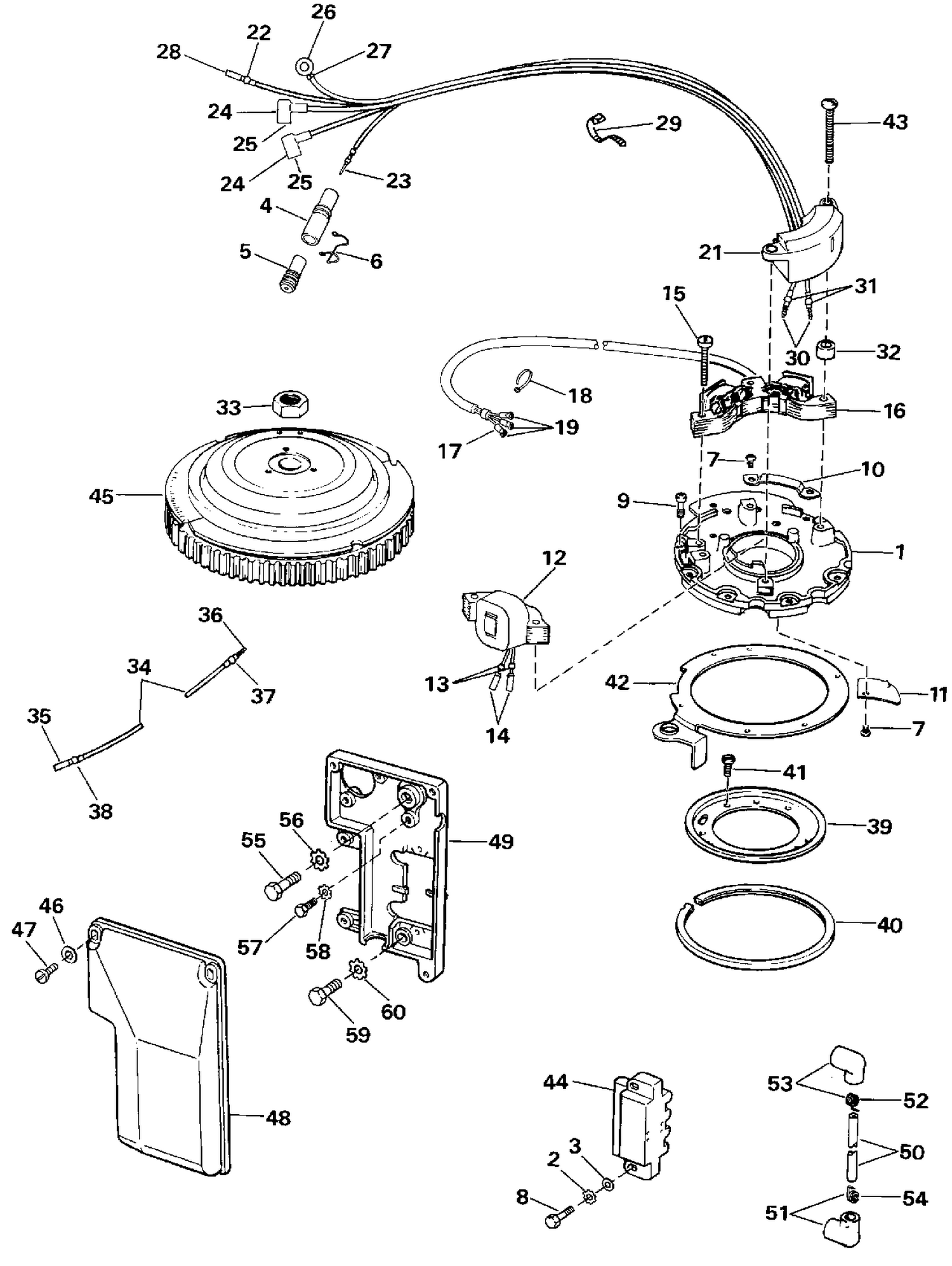 IGNITION SYSTEM - ROPE START