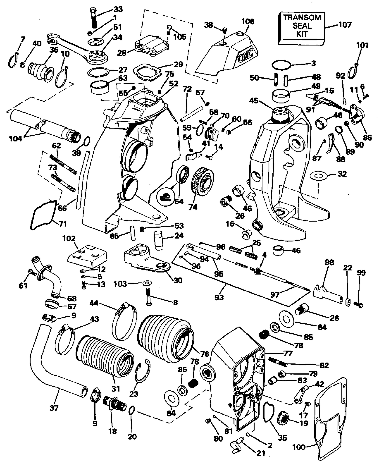 TRANSOM MOUNT