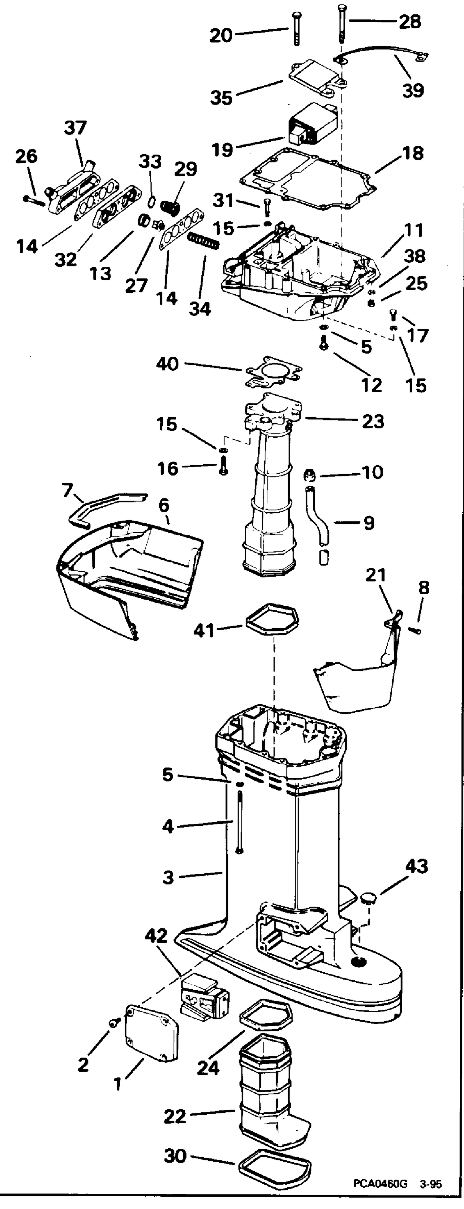 EXHAUST HOUSING