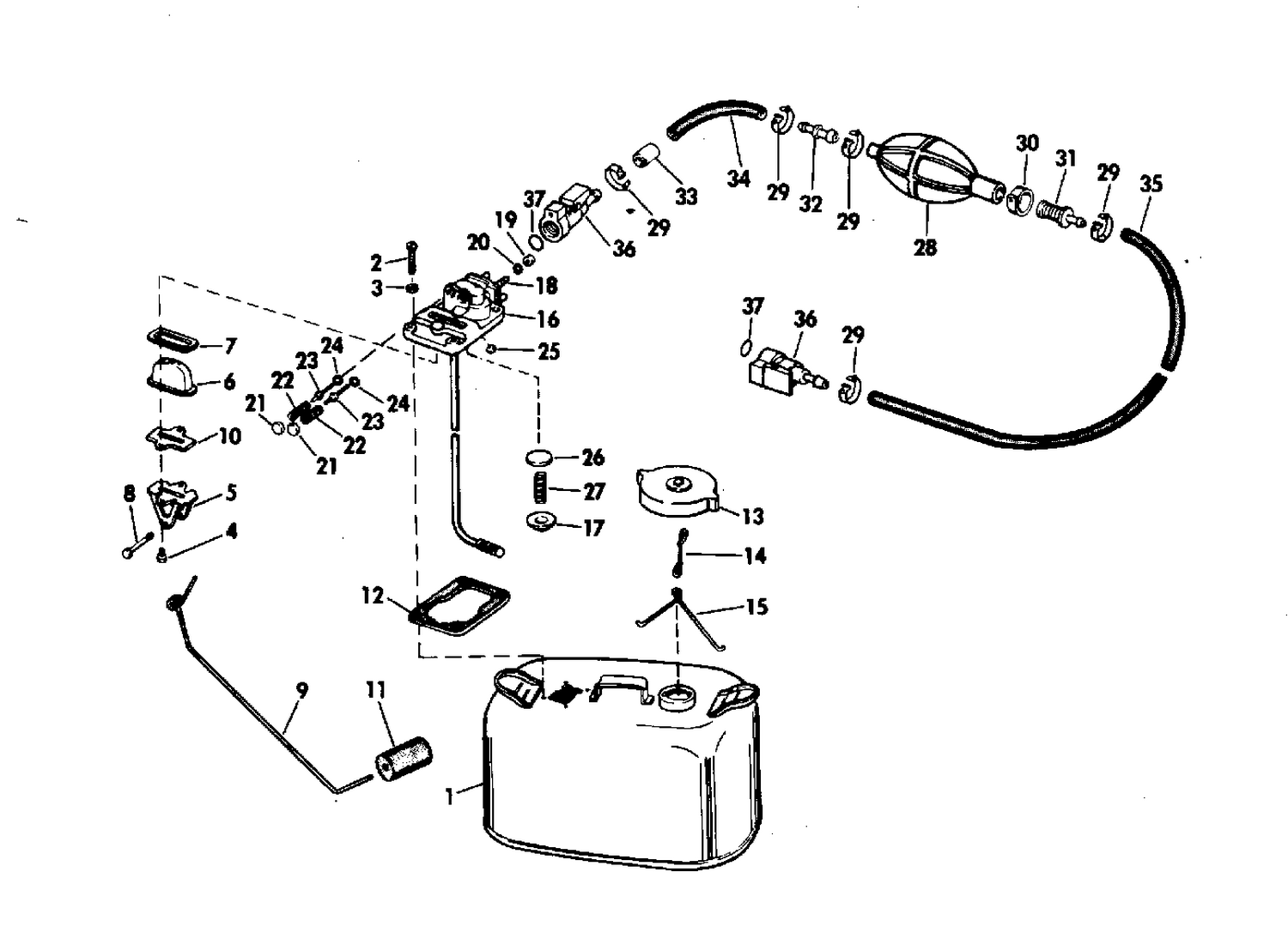 FUEL TANK - 6 GAL