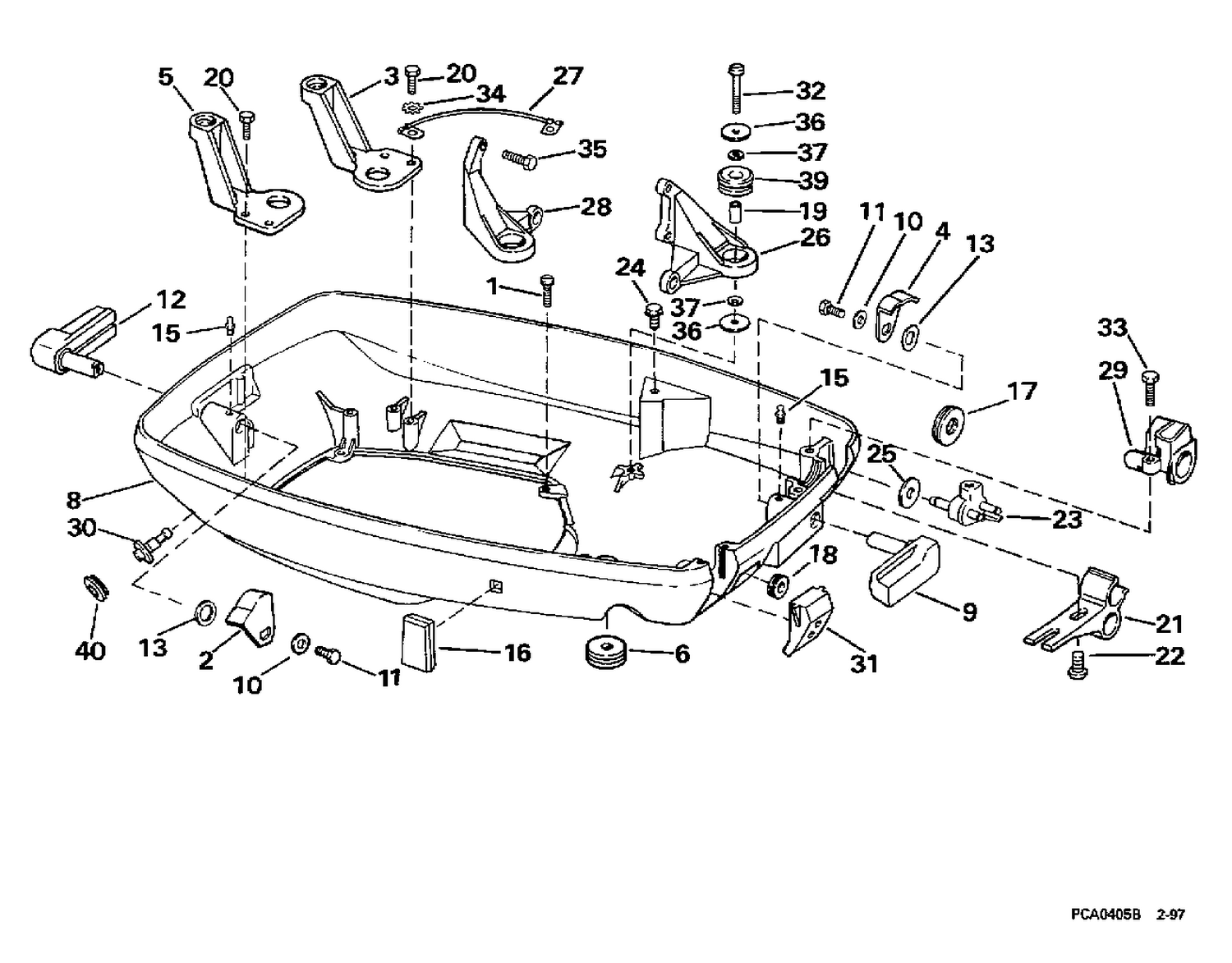 LOWER ENGINE COVER
