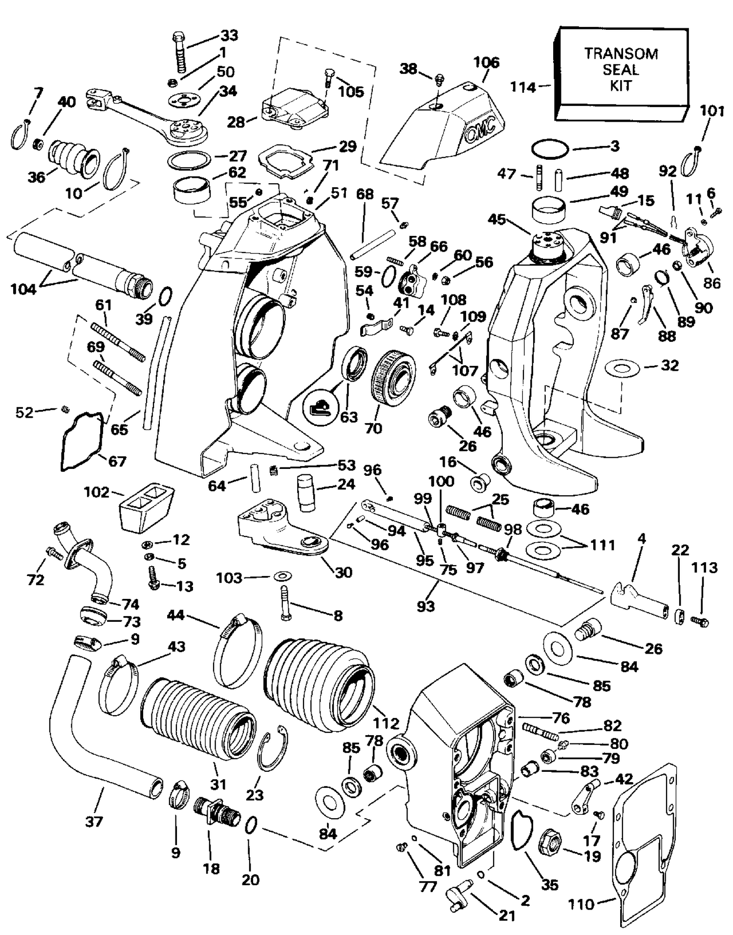 TRANSOM MOUNT