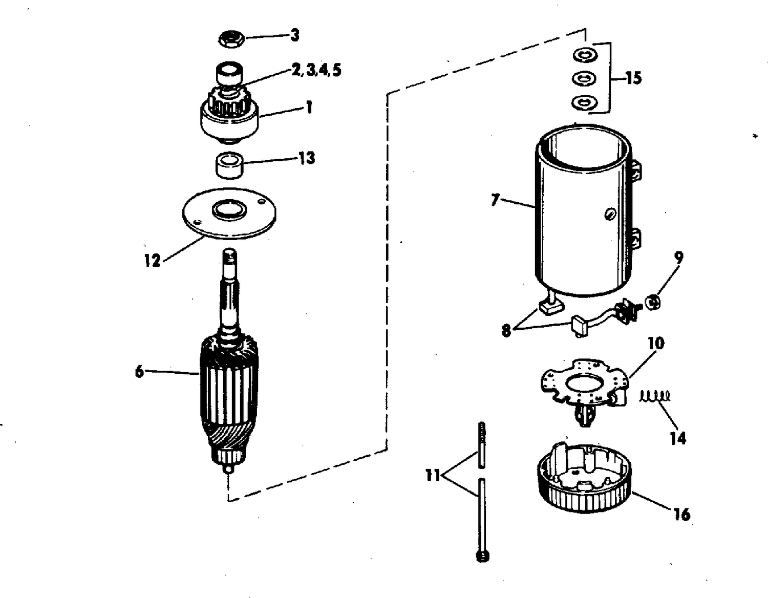 ELECTRIC STARTER PRESTOLITE MODELS MGL-4109