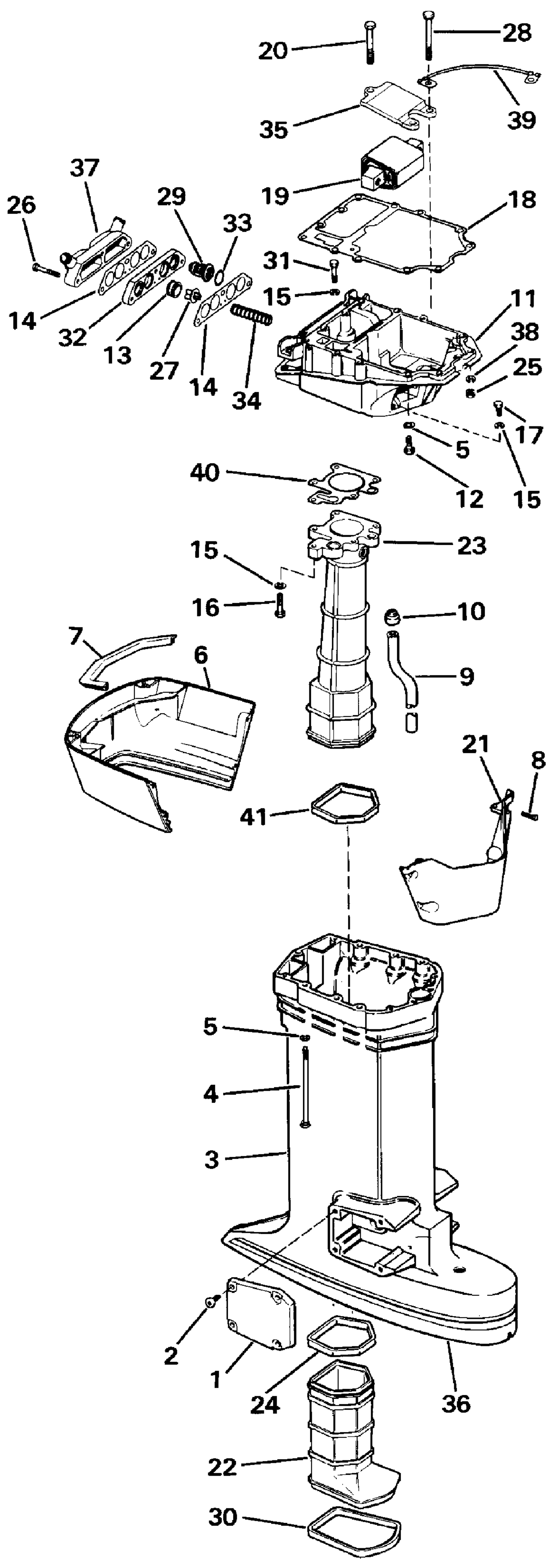EXHAUST HOUSING