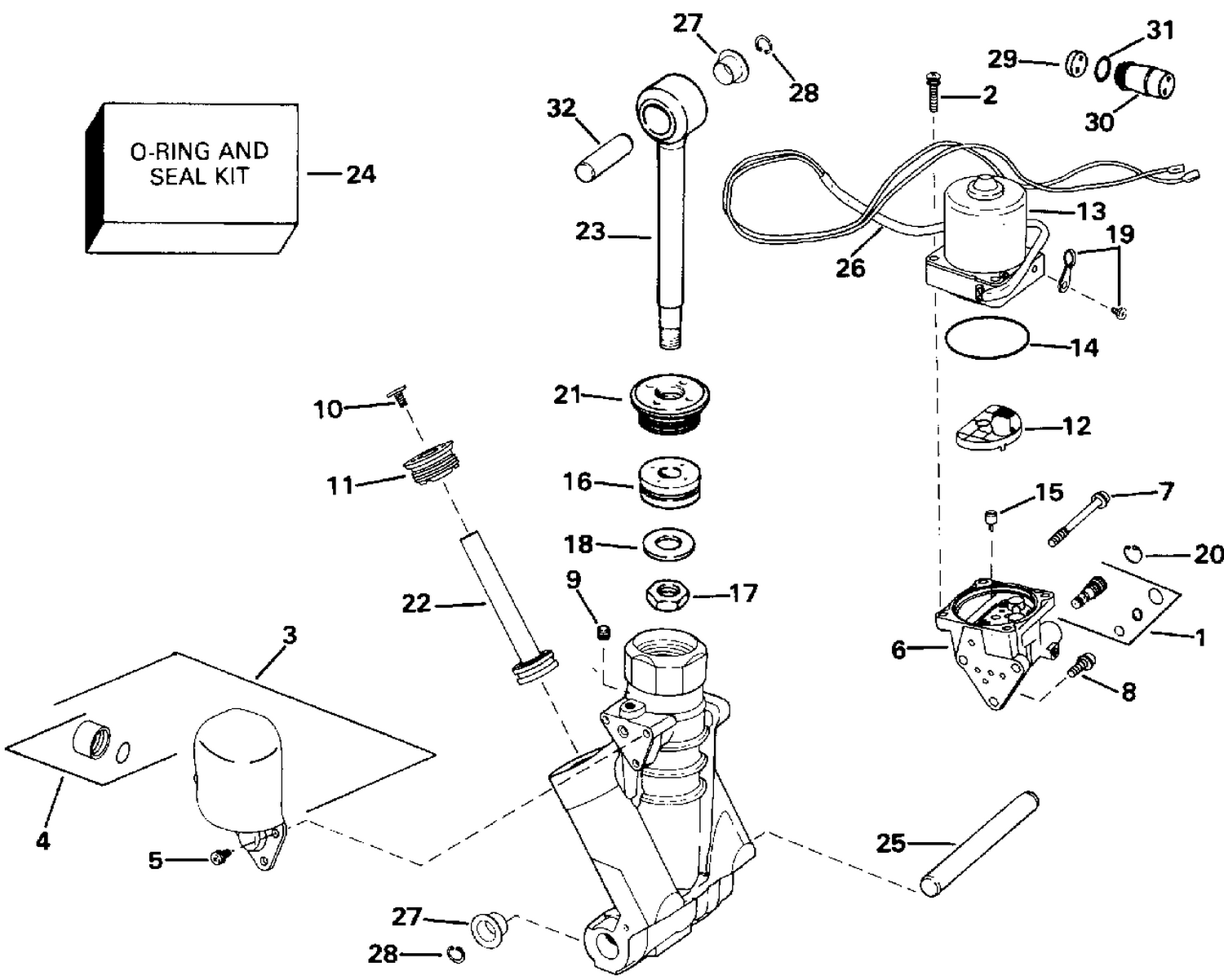POWER TRIM/TILT HYDRAULIC ASSEMBLY
