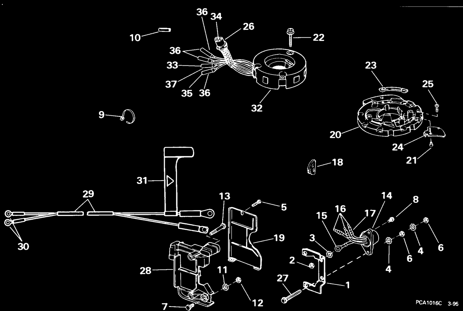 BATTERY CHARGE KIT -- 9.9, 15 (2-STROKE)