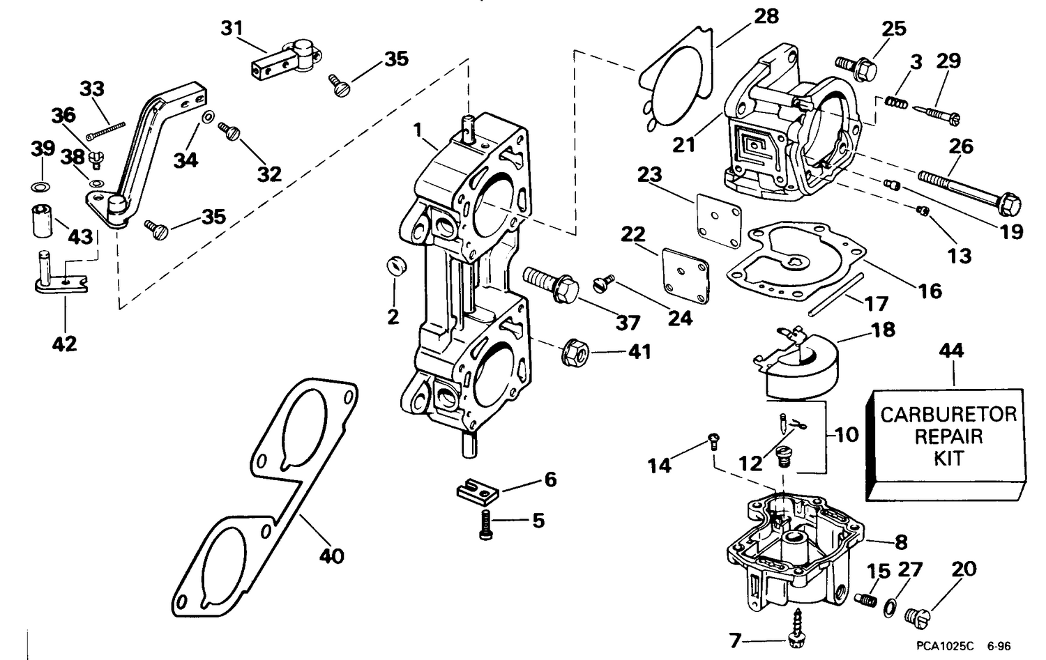 CARBURETOR & LINKAGE
