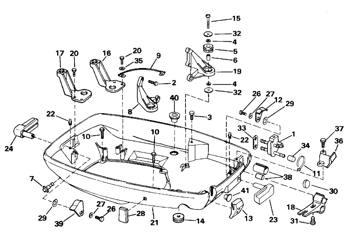 LOWER ENGINE COVER