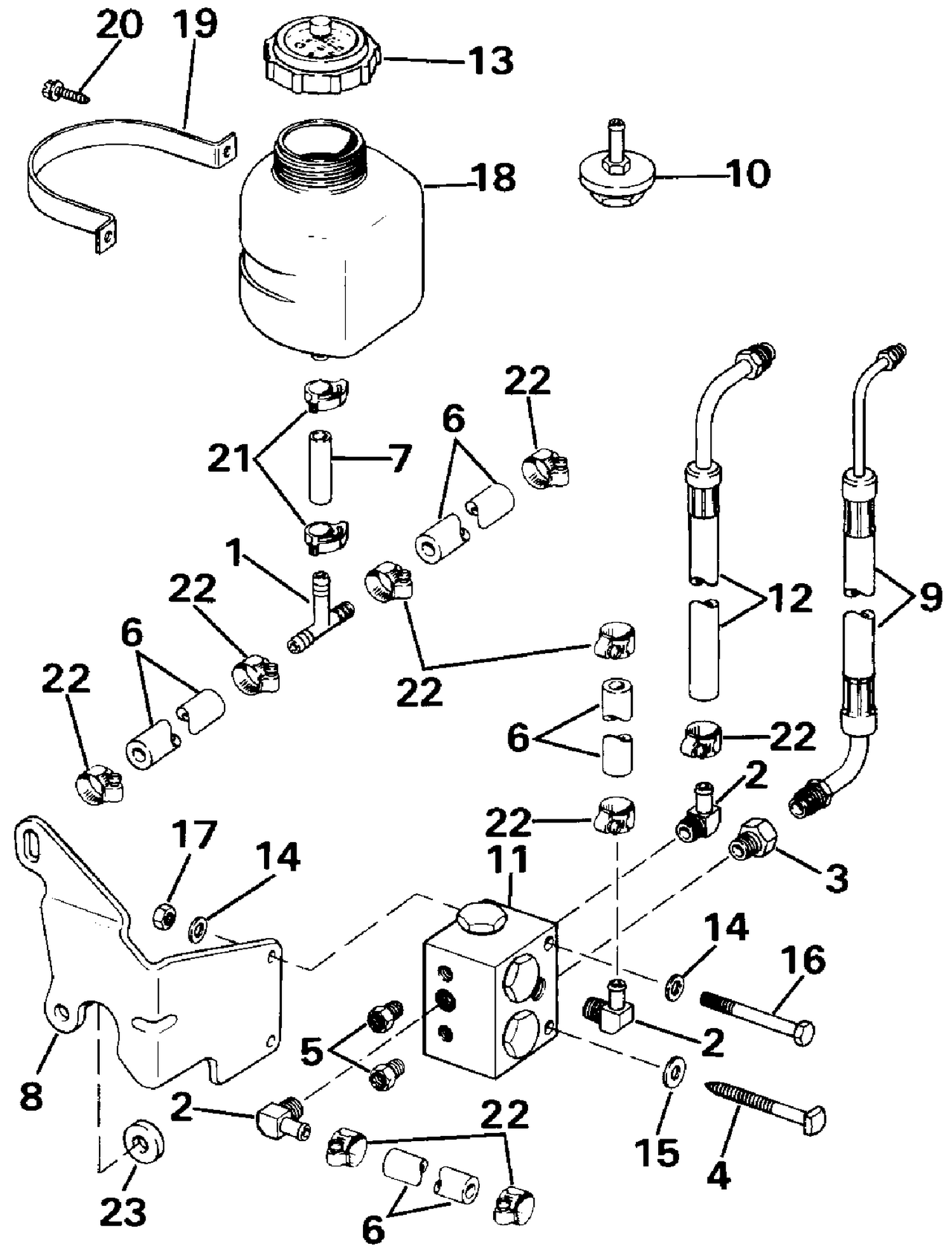 PRIORITY VALVE KIT - DUAL ENGINE