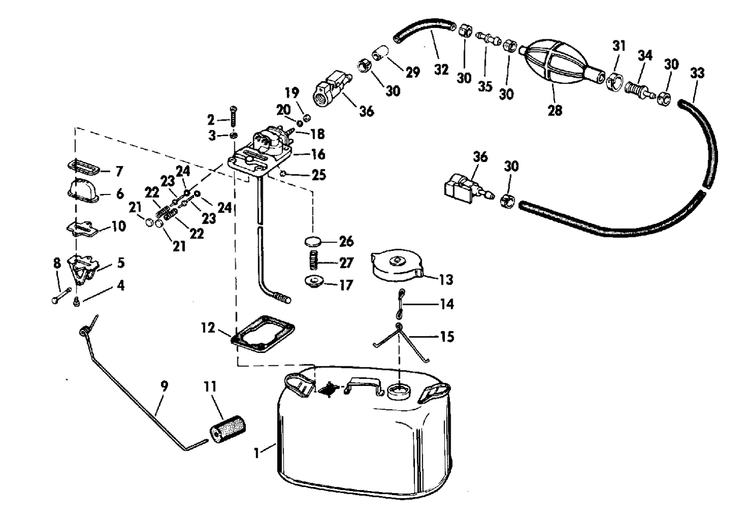 FUEL TANK - 6 GALLON