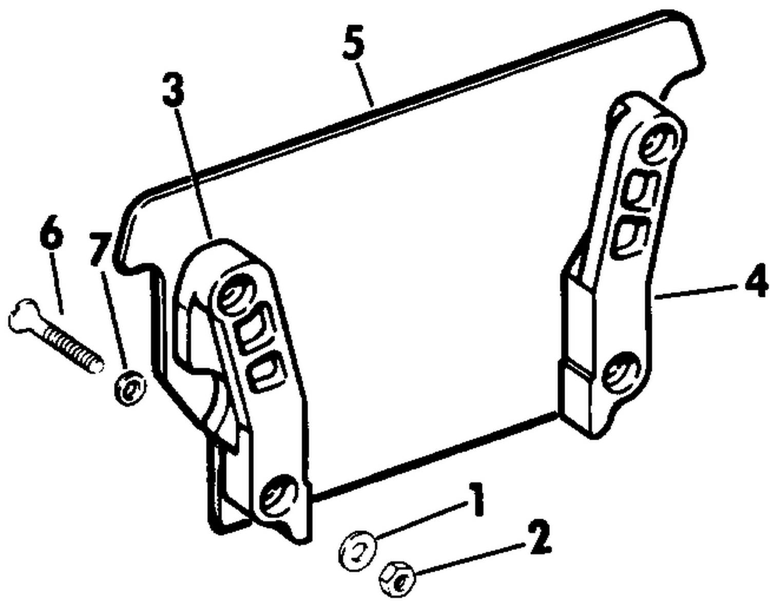 DISPLAY STAND ADAPTER KIT 75 SHORT SHAFT
